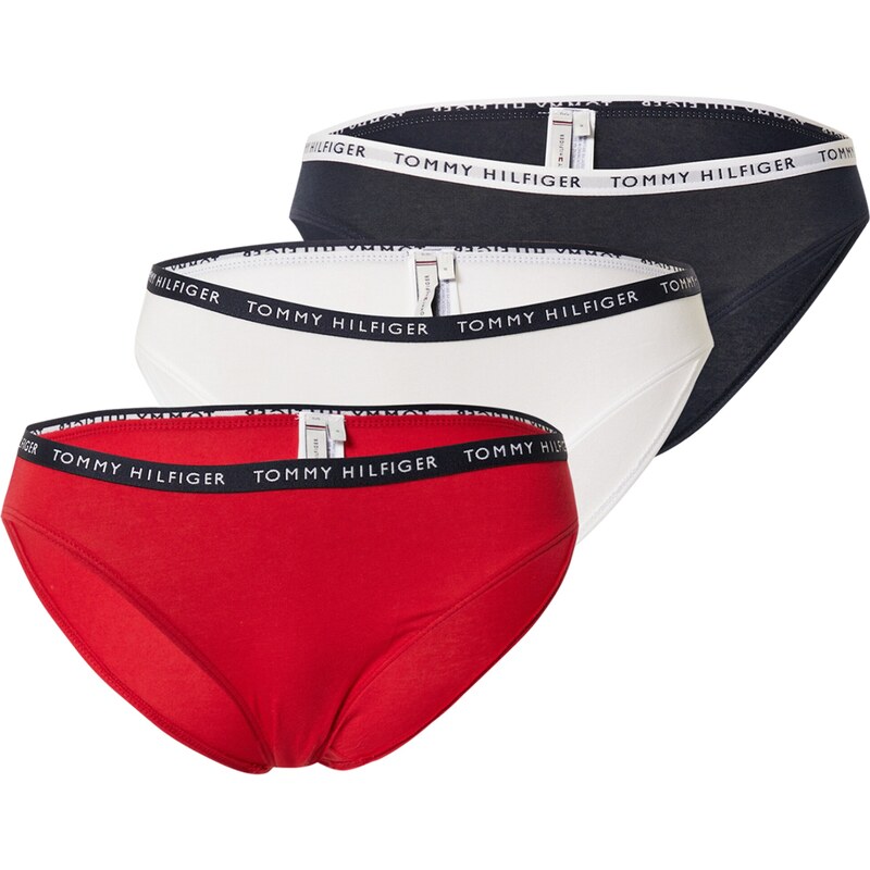 Tommy Hilfiger Underwear Nohavičky tmavomodrá / červená / biela 44537205