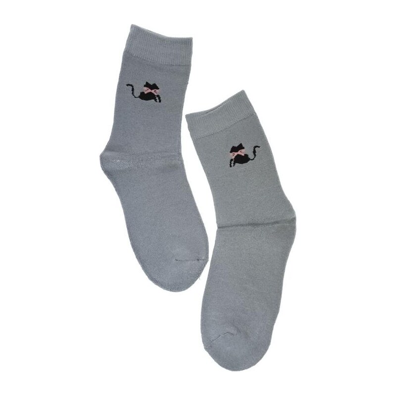 AURA.VIA Dámske sivé ponožky VIOLA 28784683