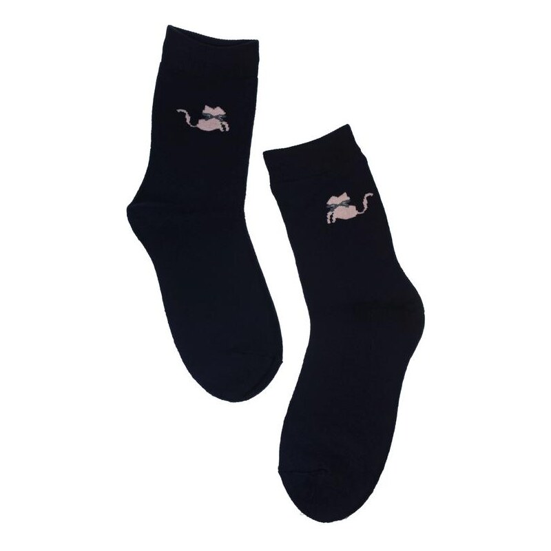 AURA.VIA Dámske tmavomodré ponožky VIOLA 28784684