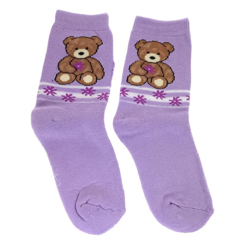 AURA.VIA Detské fialové ponožky BRUMÍK 28784730