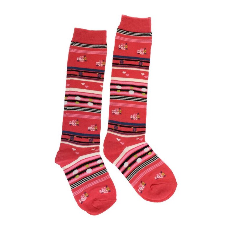 AURA.VIA Detské červené ponožky LADY 28784740