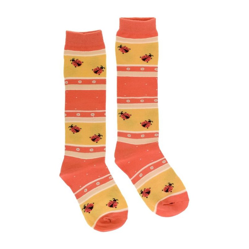 AURA.VIA Detské žlté ponožky LADY 28784741