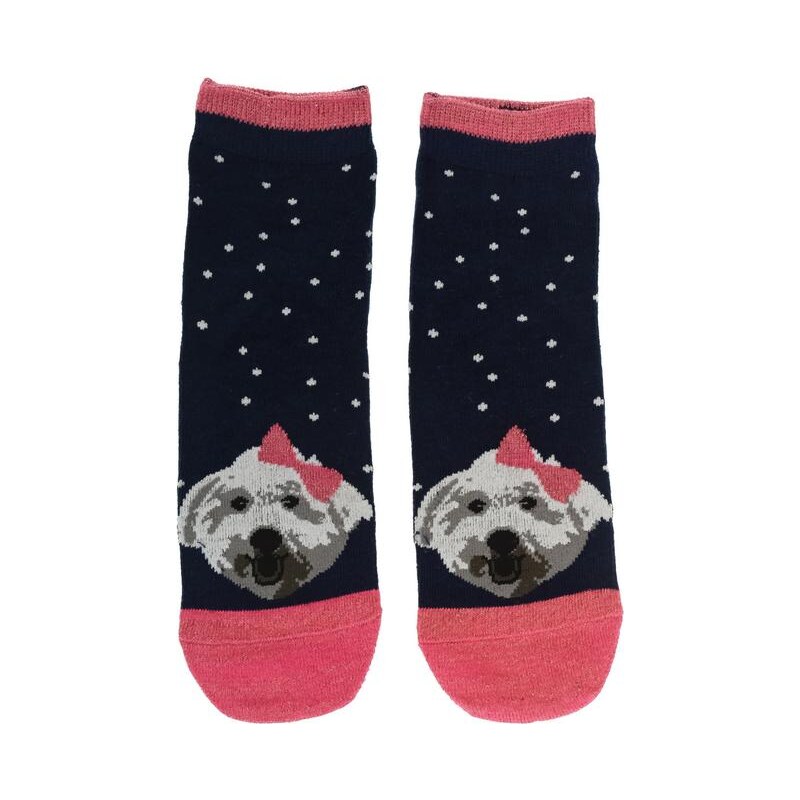 AURA.VIA Detské modré ponožky VESNA 28784753