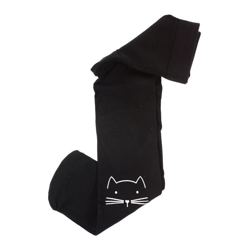 AURA.VIA Detské čierne pančuchy KITY 28784784