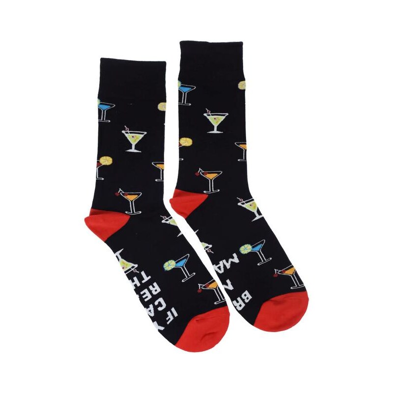 AURA.VIA Pánske tmavomodré ponožky KAJO 28784804