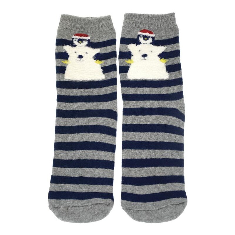 AURA.VIA Termo sivé ponožky STRAP 14472714