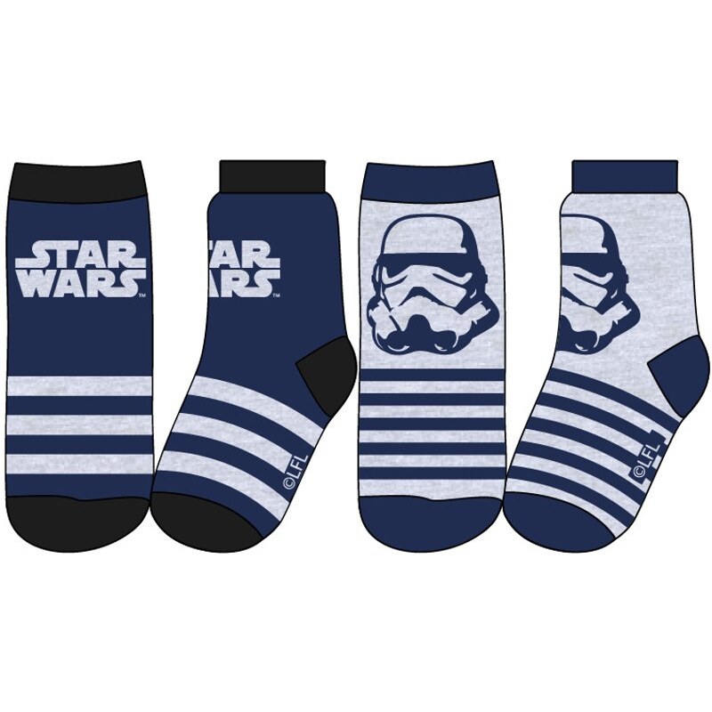 E plus M Detské / chlapčenské ponožky Star Wars - Hviezdne vojny (2 páry)