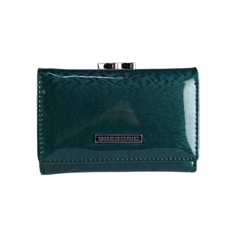 Dámska kožená RFID peňaženka v krabičke Gregorio PT117 zelená