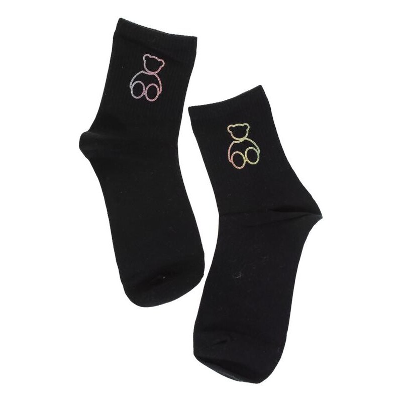 AURA.VIA Dámske čierne ponožky VERČA 28809429