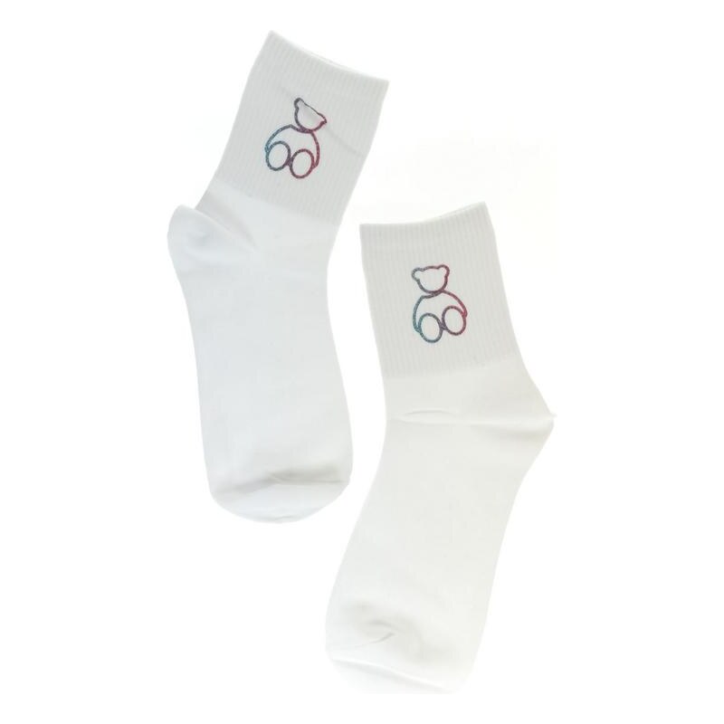 AURA.VIA Dámske biele ponožky VERČA 28809430