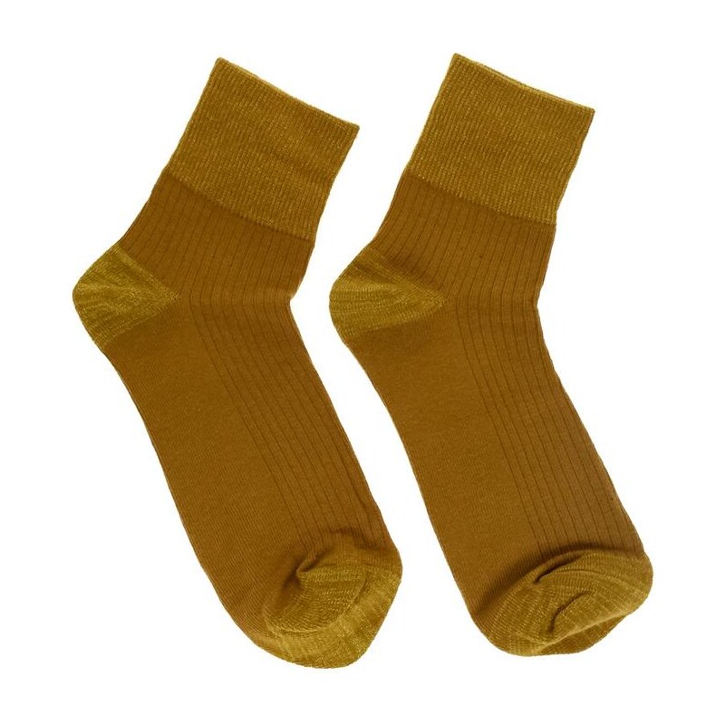 AURA.VIA Dámske hnedé ponožky DONA 28809447