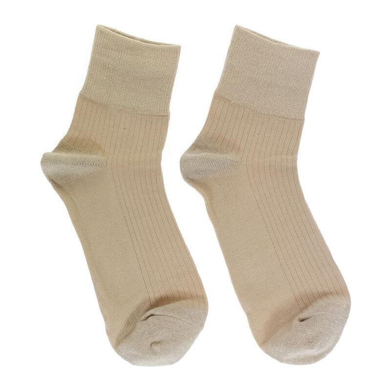 AURA.VIA Dámske béžové ponožky DONA 28809448