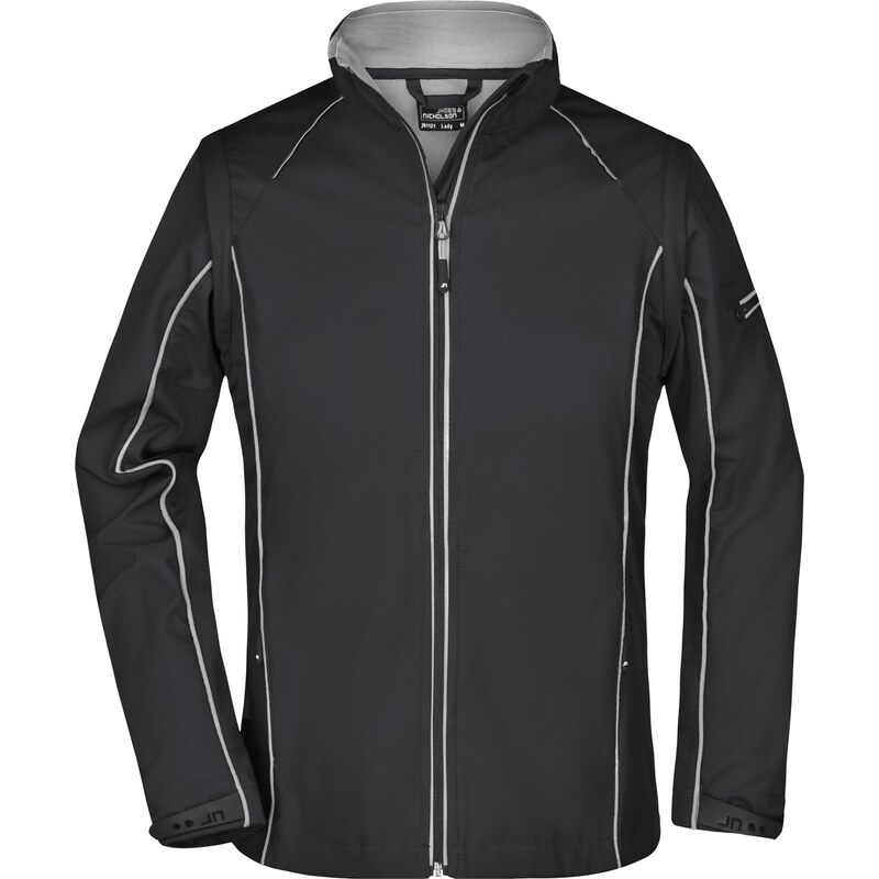 Daiber James & Nicholson Dámská 3-vrstvá softshell bunda s odepínacími 64555344