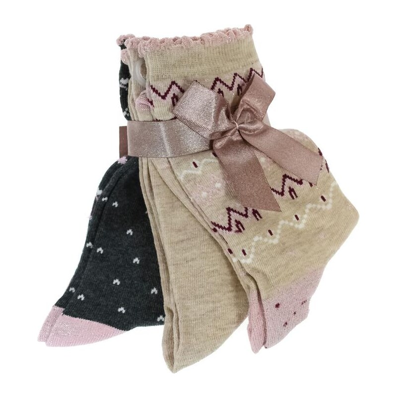 AURA.VIA Sada vianočných ponožiek MIKULÁŠ 4 28837296