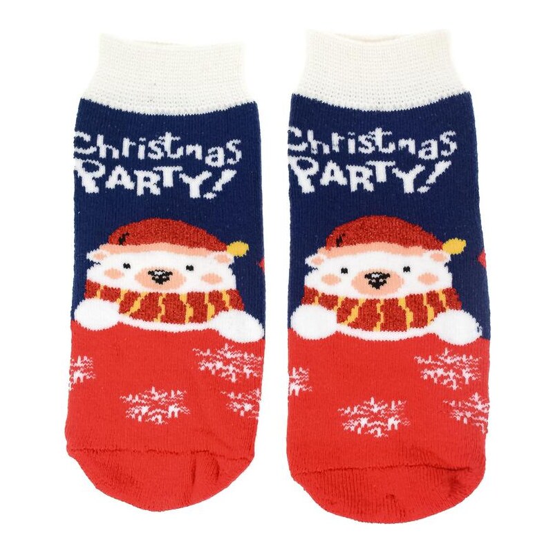 AURA.VIA Detské tmavomodré ponožky CHRISTMAS PARTY 28837338