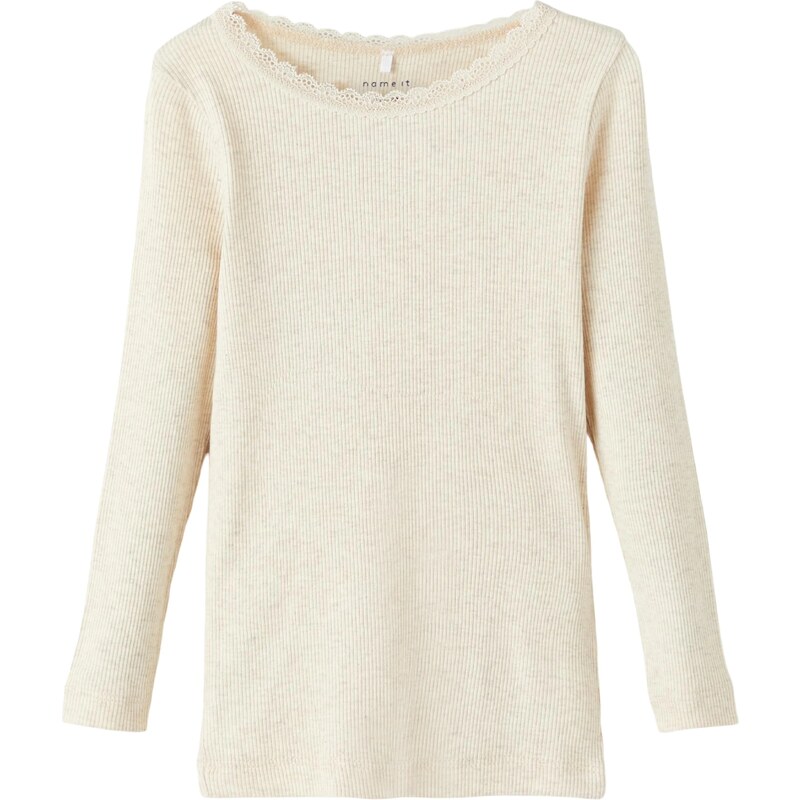 NAME IT Tričko Kab béžová / čierna / biela 28888054