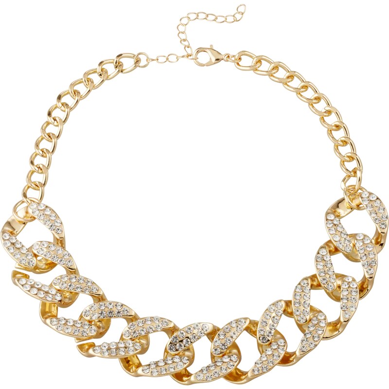 Urban Classics Retiazka zlatá / biela 66119545