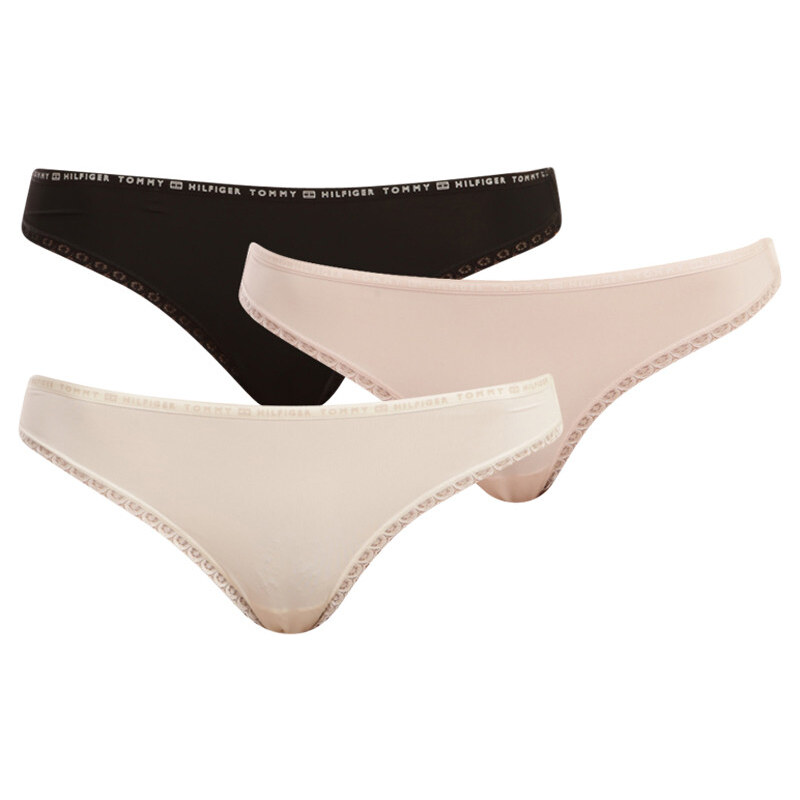 3PACK dámske tangá Tommy Hilfiger viacfarebná (UW0UW02824 0R8) 28869041