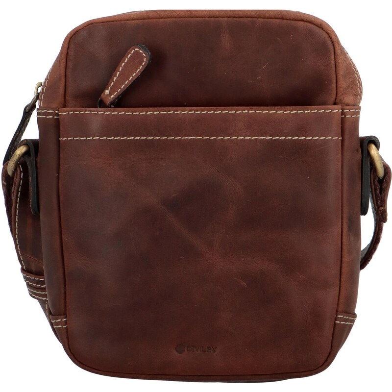 Diviley Pánska kožená taška Juan-1 64830994