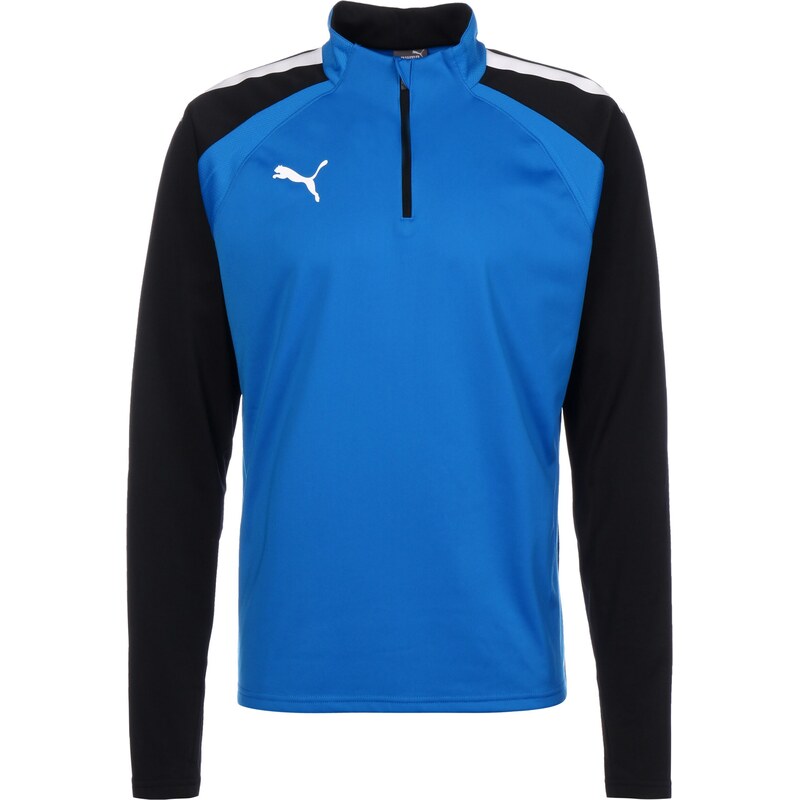 PUMA Športová mikina Team Liga modrá / čierna / biela 67728168