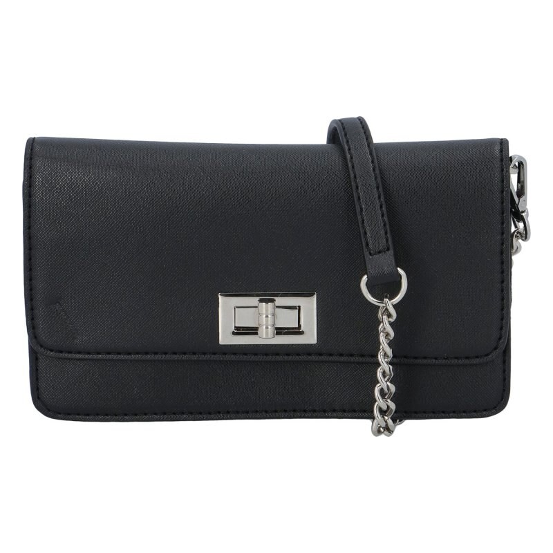 Malá dámska crossbody kabelka čierna - David Jones Leklis čierna 67354036