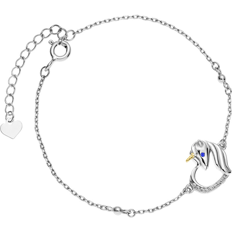 Olivie Strieborný náramok JEDNOROŽEC 5470 29309664