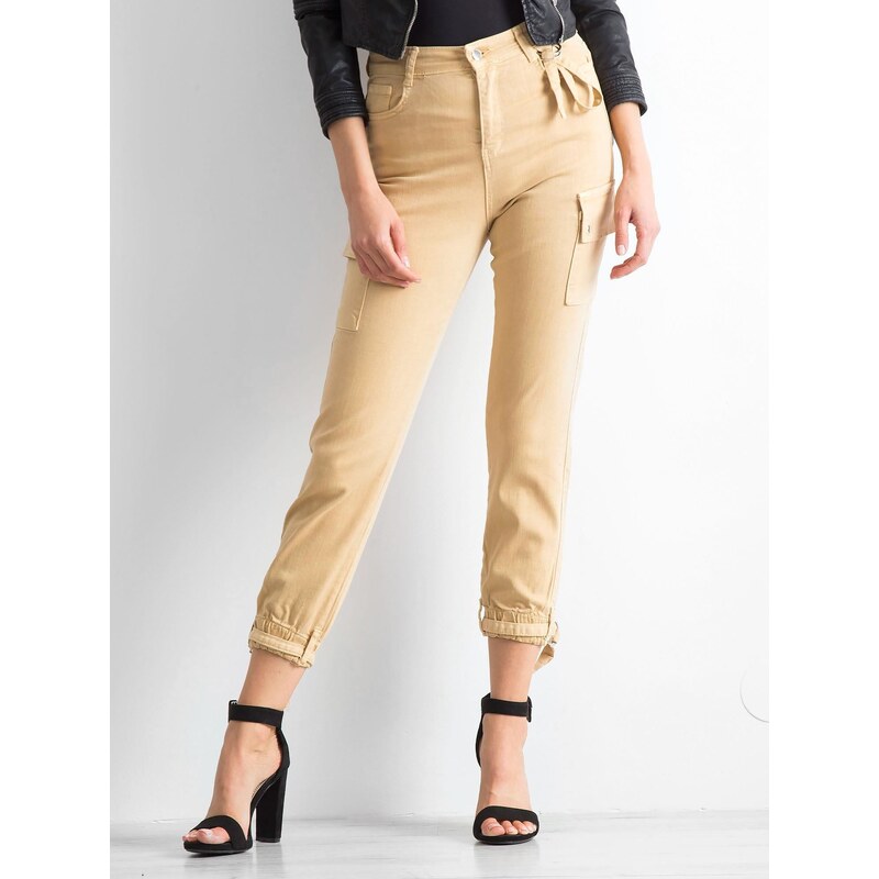 Daysie Trousers-JMP-SP-166-D.92P-beige 64681887