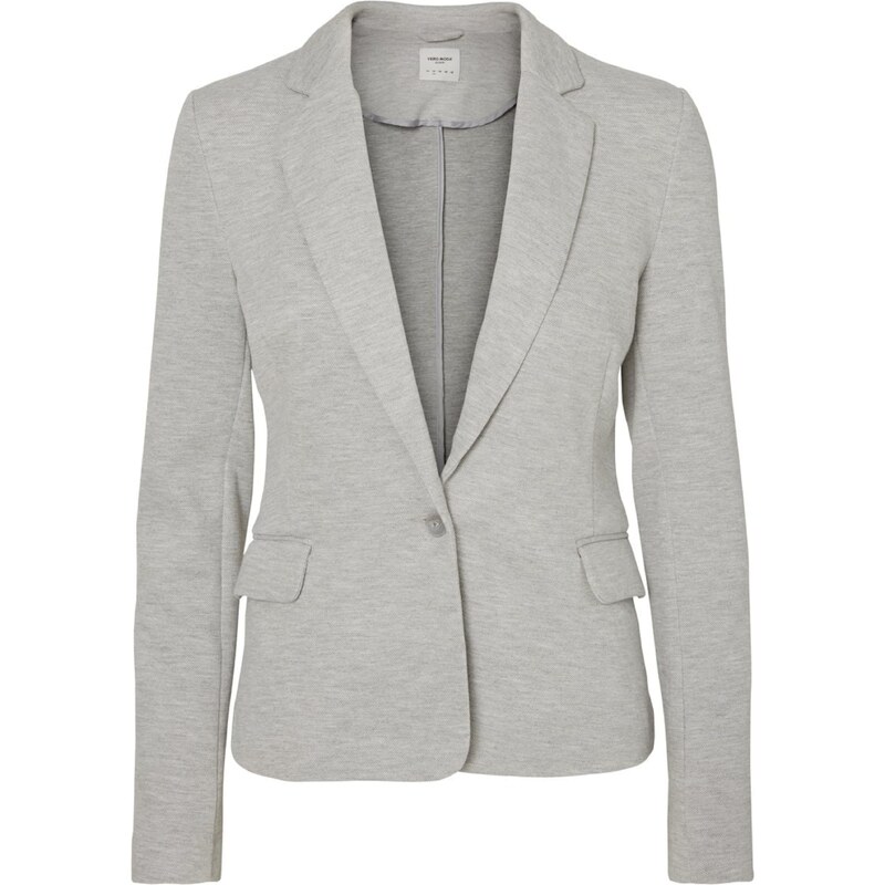 VERO MODA Blejzer Julia sivá melírovaná 11977776