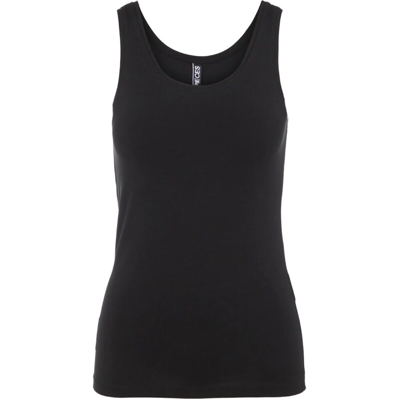 PIECES Top Sirene čierna 28352915