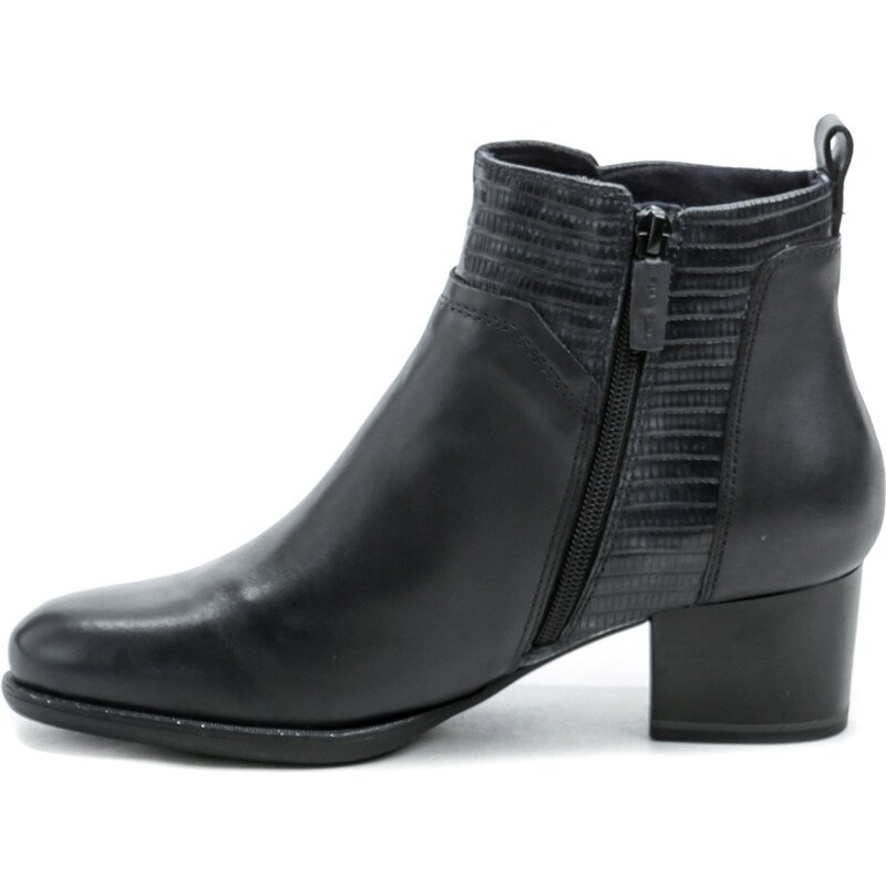 Tamaris 1-25314-27 black dámske členkové topánky