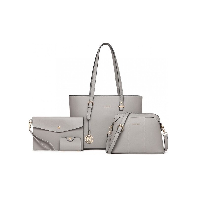 Miss Lulu Kabelkový set - Biana šedý 28898004