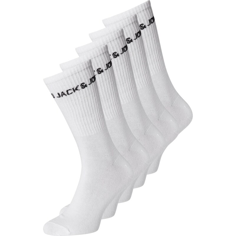 JACK & JONES Ponožky čierna / biela 24070708