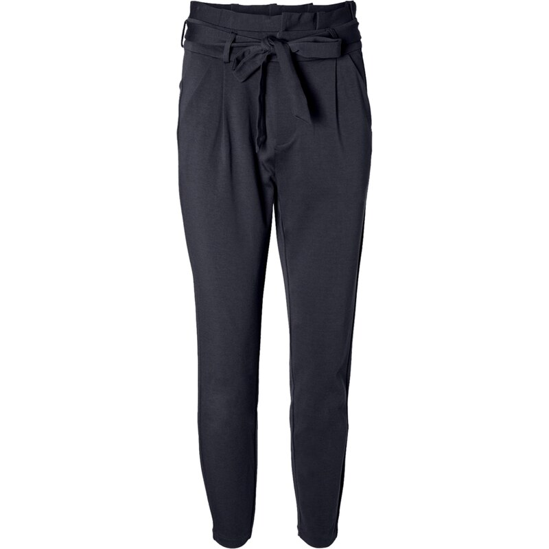 VERO MODA Plisované nohavice Eva tmavomodrá 29670537