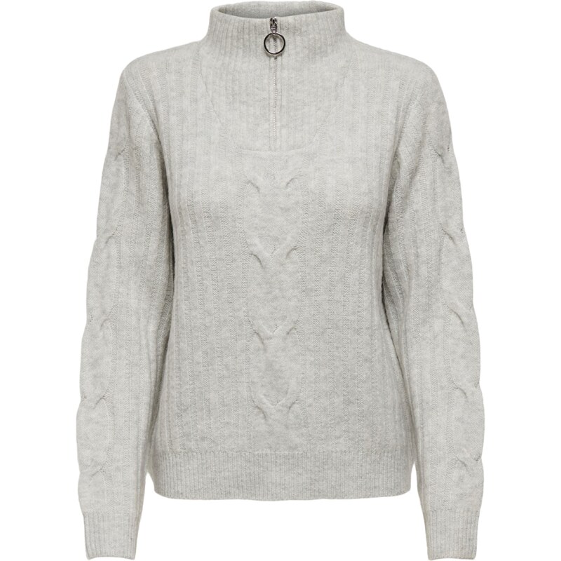 JDY Sveter Andrea sivá melírovaná 65676424