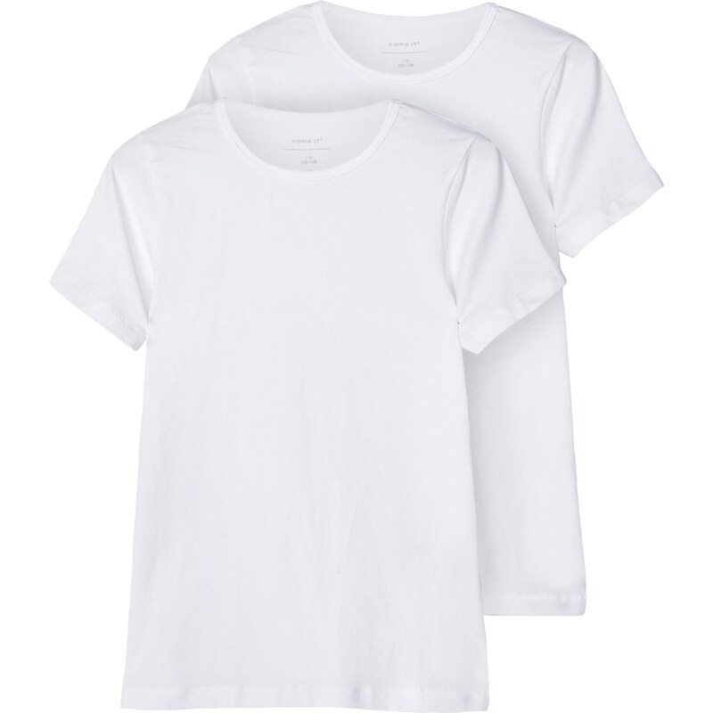 NAME IT Tričko biela 35862944