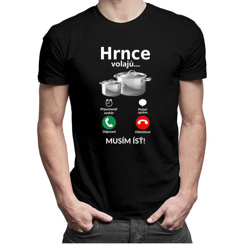 E-shop Garibald Hrnce volajú - musím ísť - Pánske tričko s potlačou