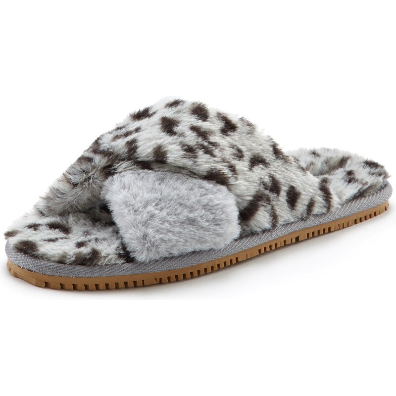 LASCANA Papuče sivá / čierna 54227953