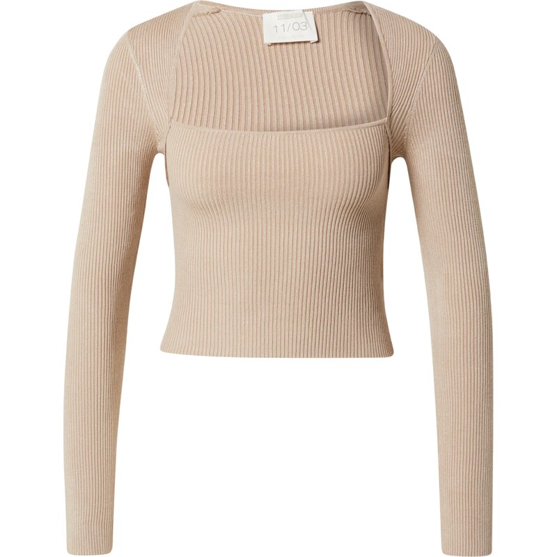 Kendall for ABOUT YOU Sveter Jale šampanské 54227662