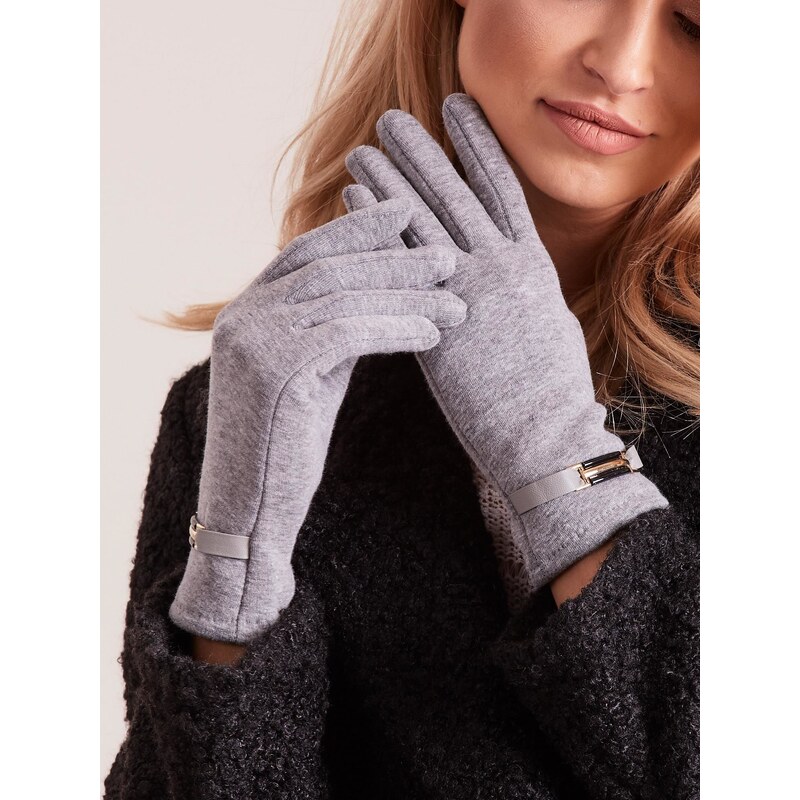 Wool Fashion Italia Gloves-AT-RK-6202.09-gray 64683878