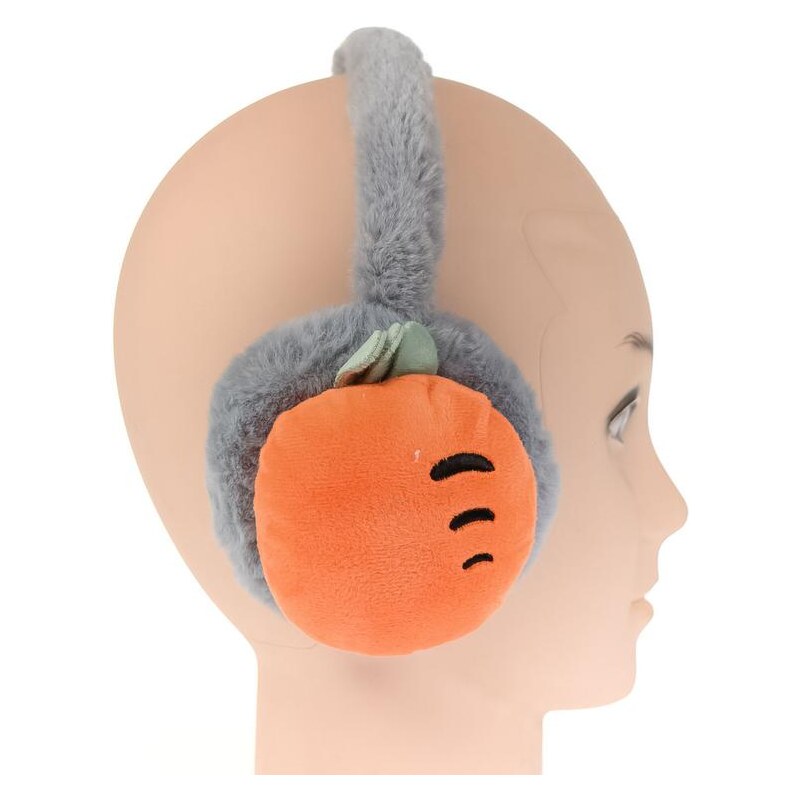 JOHN-C Detské sivo-oranžové slúchadlá 28957428