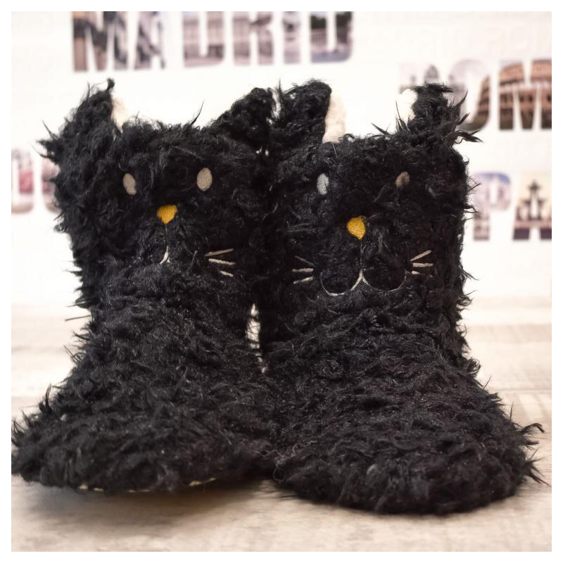 JOHN-C Detské čierne papuče MIMI 28957434