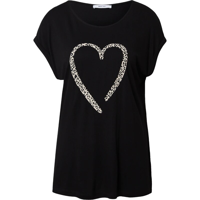 ABOUT YOU Tričko Ela čierna 28989322
