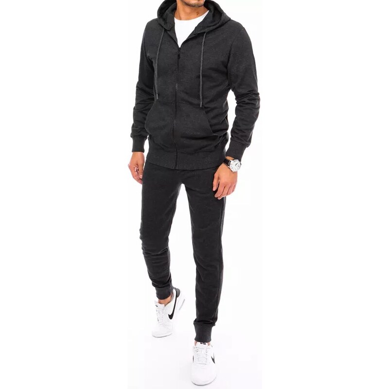 Buďchlap Tmavošedá tepláková súprava 34777254