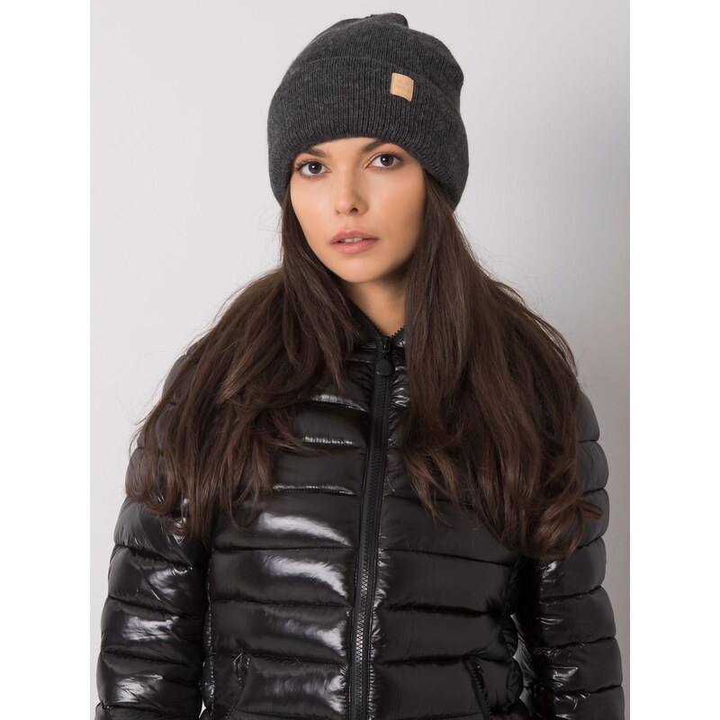 RUE PARIS Cap-JK-CZ-29.13-dark grey 64683156