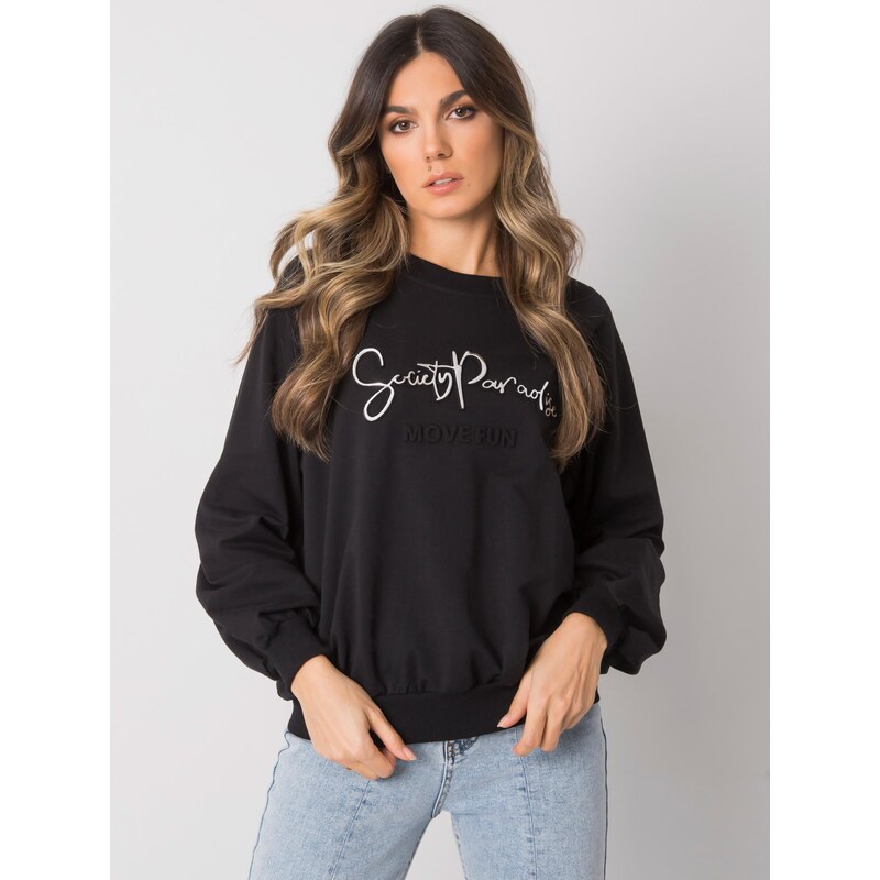 RUE PARIS Sweatshirt-RV-BL-7330.53-black 64787598
