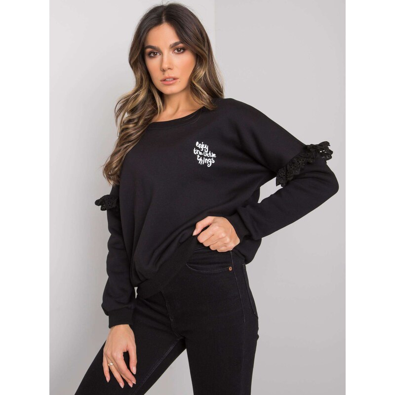 RUE PARIS Sweatshirt-RV-BL-7329.99-black 64787634