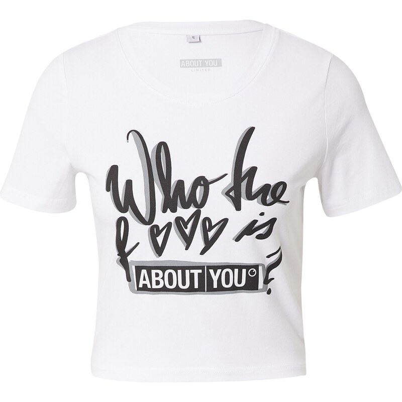 ABOUT YOU Limited Tričko Mira biela 54226863