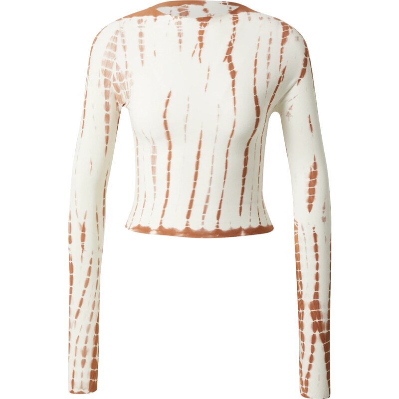 ABOUT YOU x Antonia Tričko Emmy hnedá / biela 54228095