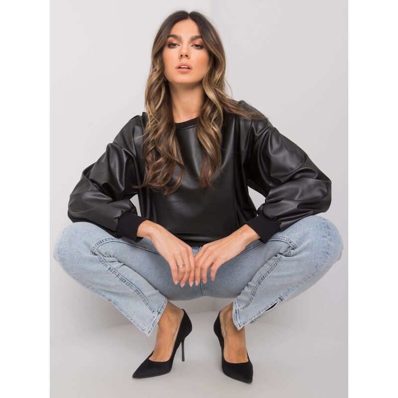 RUE PARIS Sweatshirt-RV-BL-7352.52-black 64791942