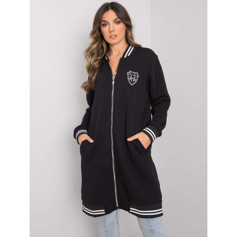 RUE PARIS Sweatshirt-RV-BL-7350.28-black 64792117